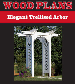 woodworking plans arbors